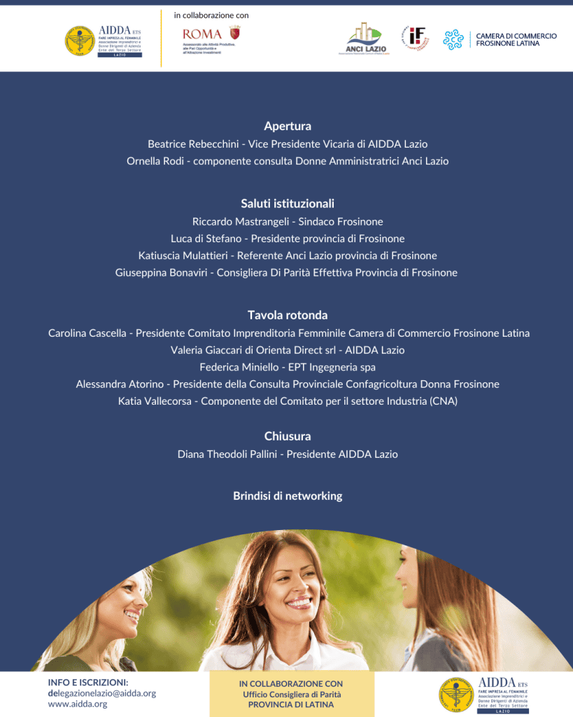 aidda lazio roadshow poster (1)