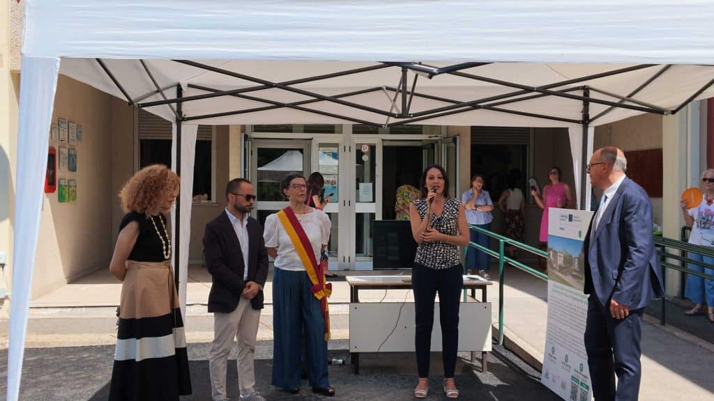 Inauguration of the urwan Roma3 area